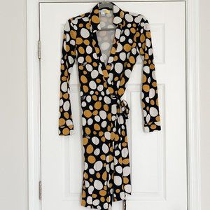 Diane Von Furstenberg New Jeanne Wrap Dress